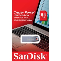 SanDisk Cruzer Force 64GB Metal Usb Bellek (SDCZ71-064G-B35) - 1